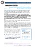 BUDGET 2023 Community Drugs Projects