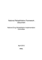 2010 NDRIC Rehabilitation Framework