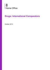 Drugs International Compators UK Home Office 2014