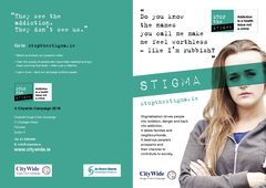 2018 Stop the Stigma: 5 things we can do leaflet