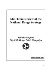 2004 - Mid-Term Review of the National Drugs Strategy